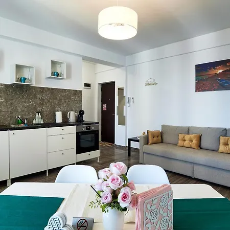 Modern In New Building With Balcony 아파트 Năvodari
